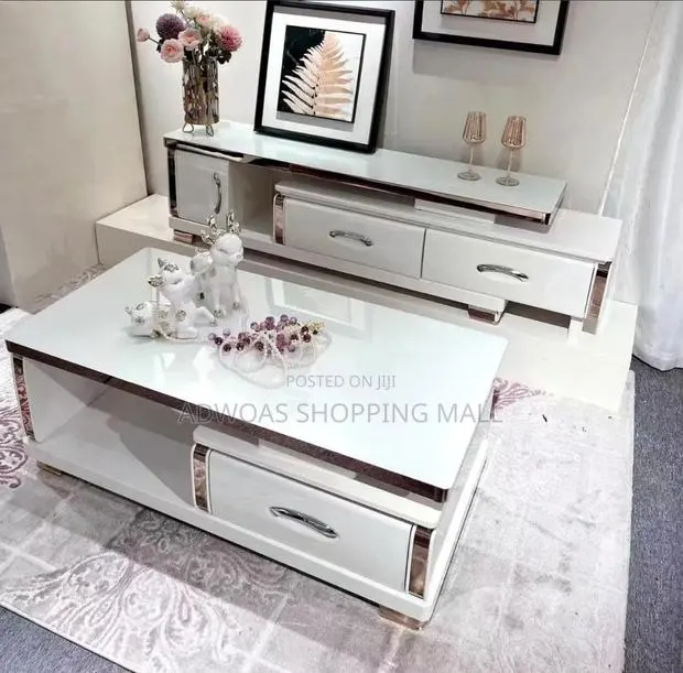 Luxury Center Table With TV Stand Set · Photo 1