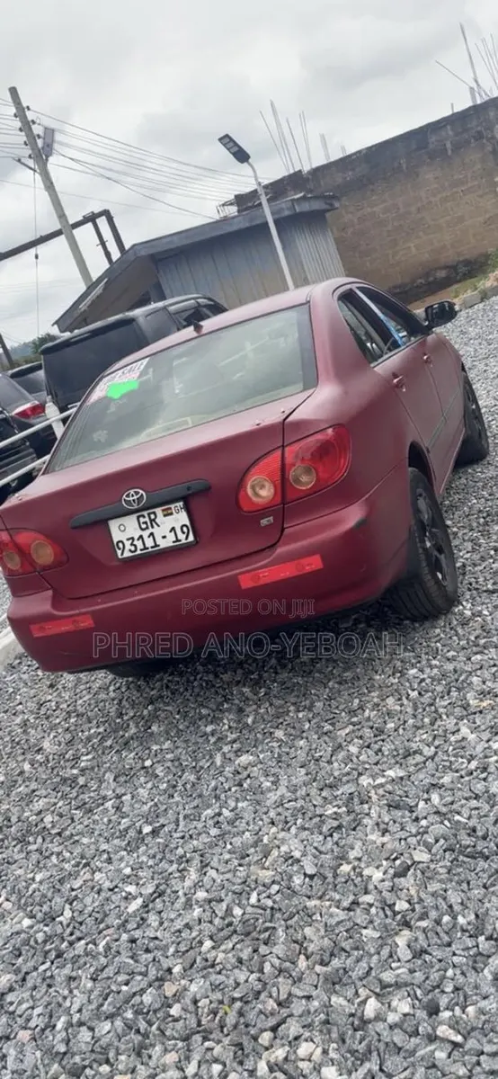 Toyota Corolla LE 2007 Red