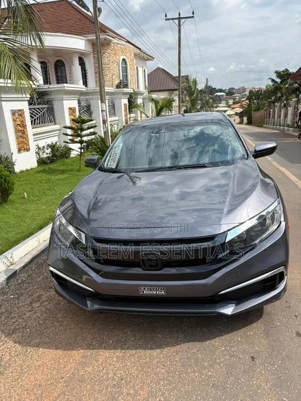 Honda Civic EX Sedan 2019 Gray · Photo 1
