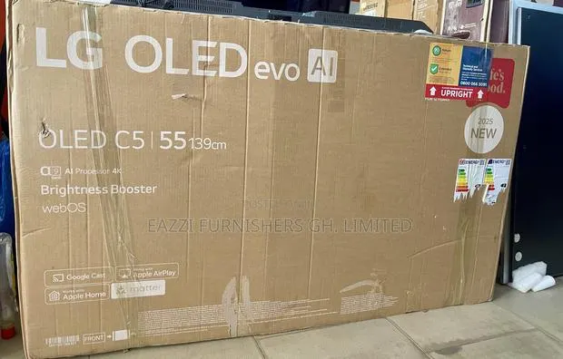 Alpha 9 Ai Processor Gen8, 144hz Lg C5 Real Uhd 55 Inches Tv Uhd · Photo 1