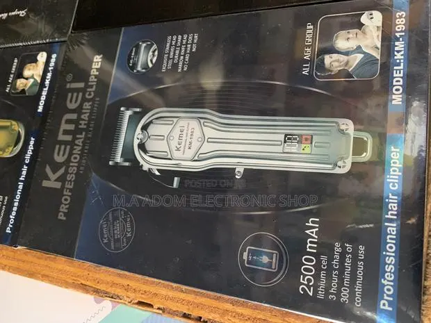 Kemei Cordless 2500 Mah Clippers · Photo 1