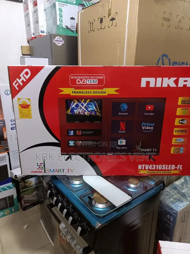 Nikai 43" Smart Android Satellite Digital Led TV. · Photo 1