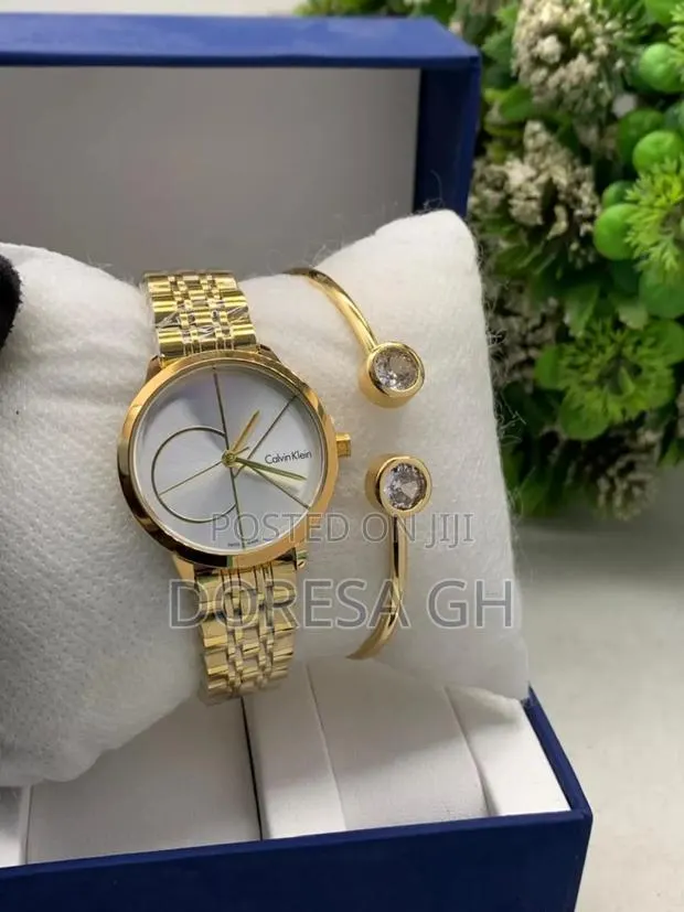 Calvin Klein Watch and Bangle Set – Gift Set for Women · Photo 1