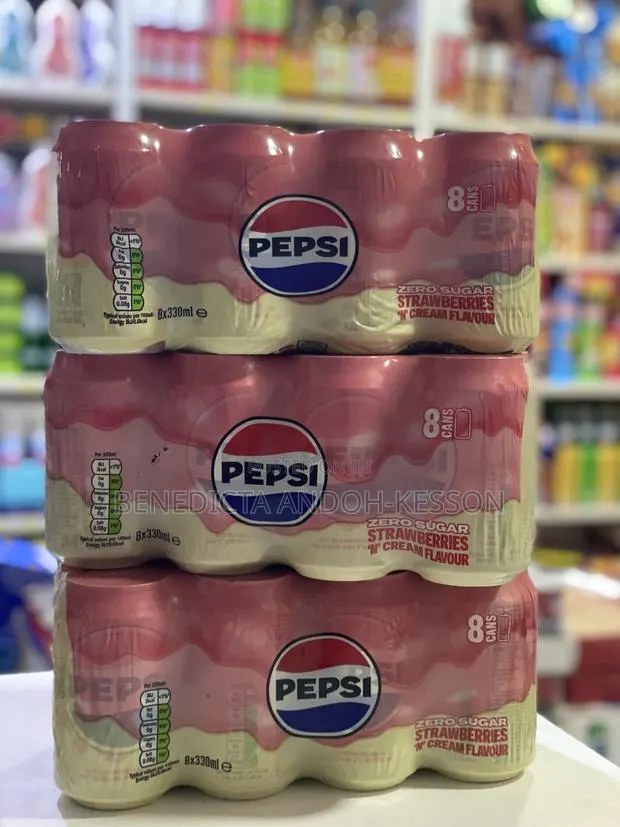 Pepsi Zero Strawberries and Cream · Photo 1