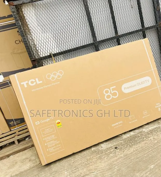Newly in Box Smart 85 Inch TCL Qled 85P7LUhd TV · Photo 1