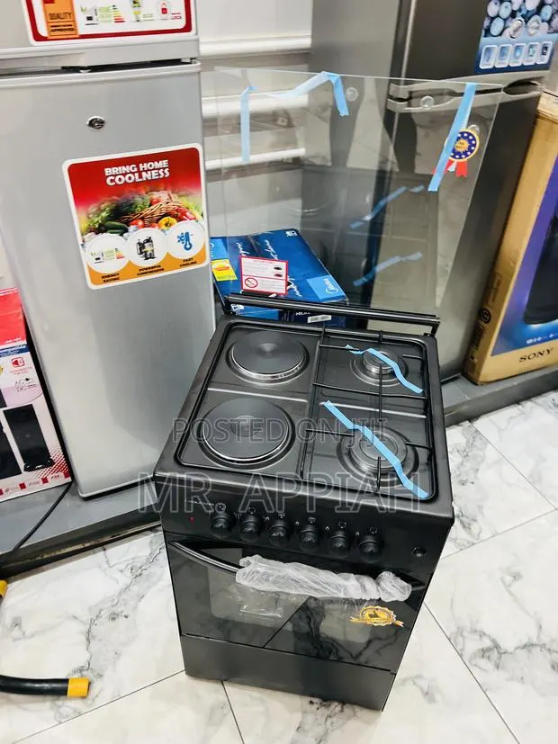 Order Quality Volcano 50x50 2 Gas With 2 Electric Burner(Black) · Photo 1