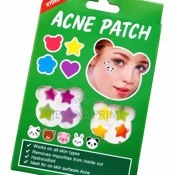Green Colored Acne and Pimple Healing Patch · Photo 1