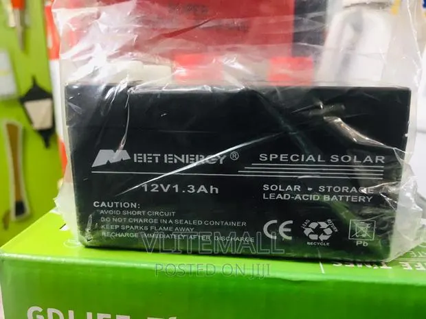 12V 1.3ah Solar Lead-Acid Battery · Photo 1