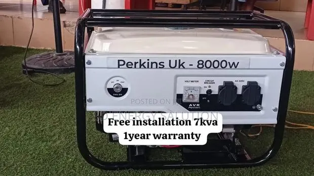 Perkins 7kva Generator – Heavy Duty Petrol Power Machine 7kva · Photo 1