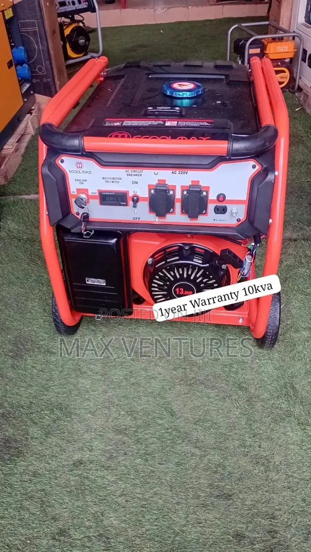 Ecoolmax 10kVA Generator – Powerful 13,000W Performance 10kva · Photo 1