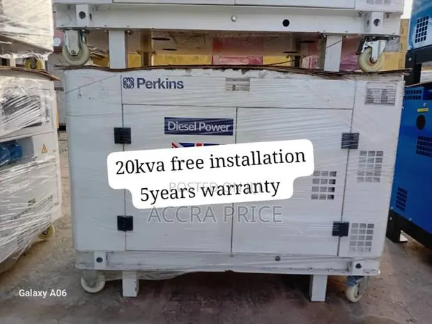 Crystal Change Perkins 20kva Diesel Generator 20kva Perkins · Photo 1
