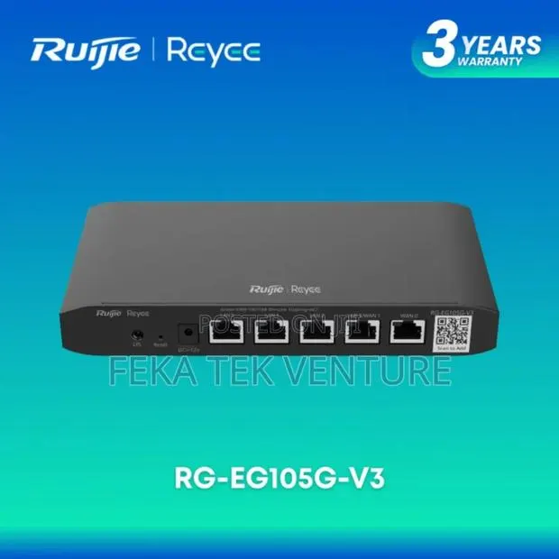 Ruijie Rg-Eg105g V3 Reyee - 5-Port Cloud Managed Router · Photo 1