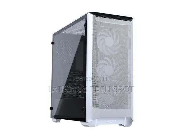 Phanteks P400a Pc Case White With 4 Fans · Photo 1