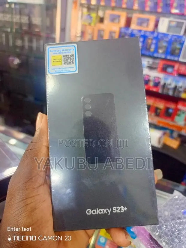 New Samsung Galaxy S23+ 256 GB Black · Photo 1