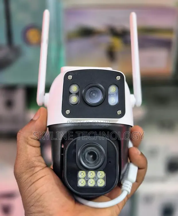 High Quality 4g Dual Lens CCTV Camera · Photo 1