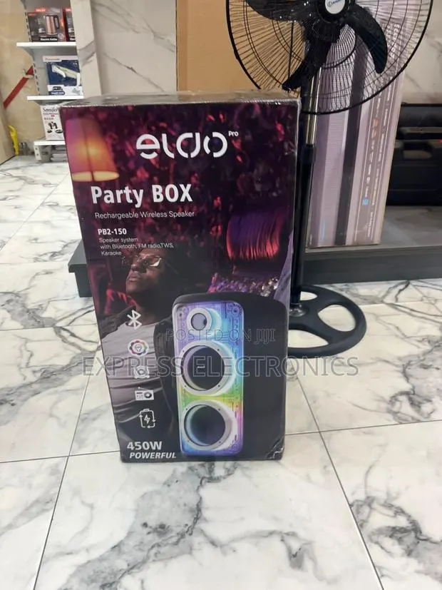Lovely New Eldo Pb2-150 Double 8"Bluetooth Speaker · Photo 1