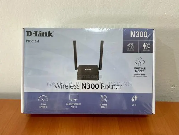 D Link Wireless N300 Lan Router and Repeater - Dir-612m · Photo 1