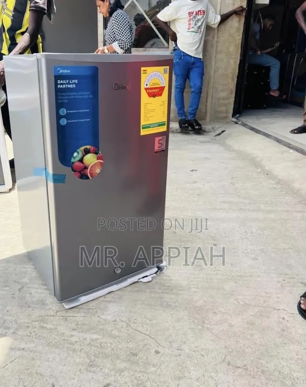 Shop Authentic Midea Single Door Table Top Fridge(Gray)93liters · Photo 1