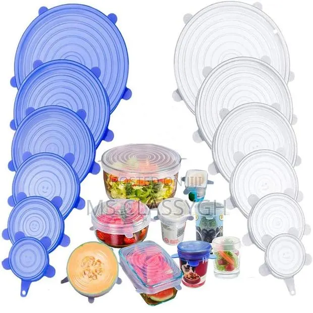 Silicone Cover Stretch Lids Reusable Food Wrap Covers Keepin · Photo 1