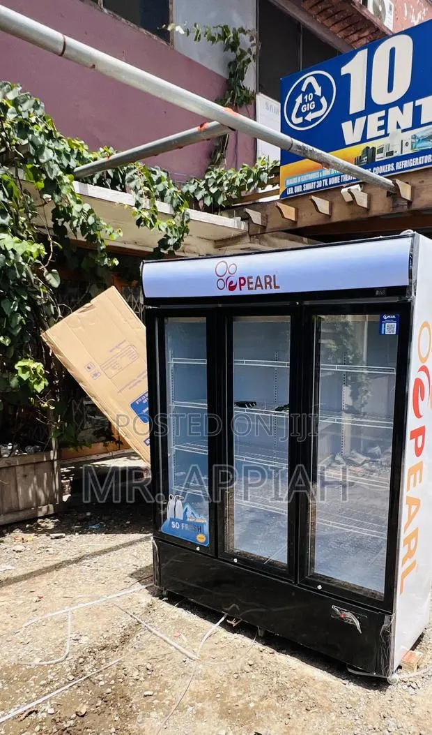 Nicely Designed Pearl 950l 3 Door Display Fridge(Pvc-1540-28ab) · Photo 1