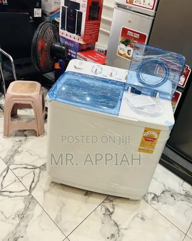 Affordable Zara 11kg Twin Tub Washing Machine W/Transparent Lid,White · Photo 1