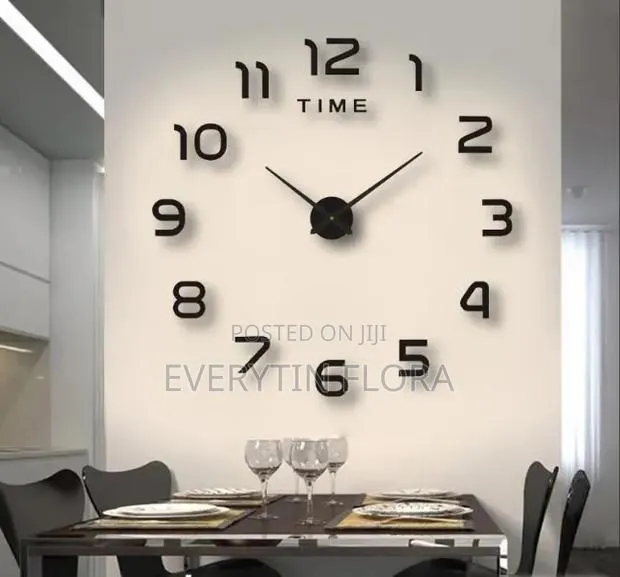 Frameless Diy Wall Clock · Photo 1