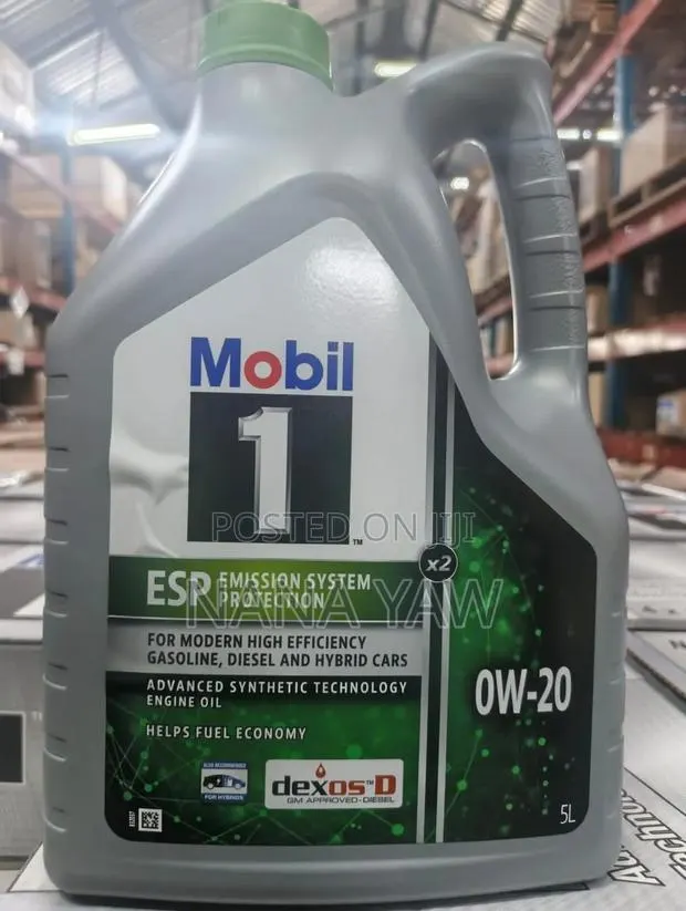 Mobil 1 Engine Oil 0w-20 | Premium Synthetic Lubricant Available · Photo 1