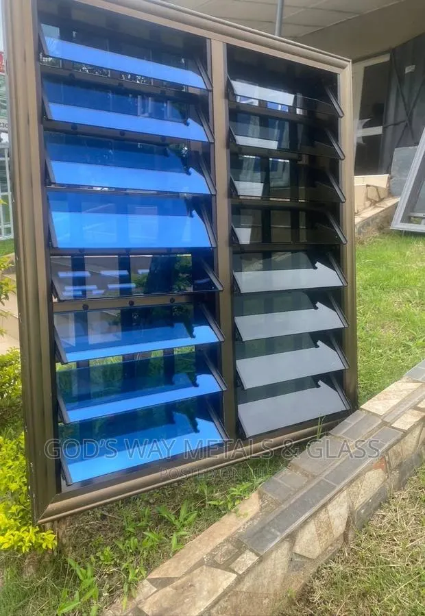 Louvers Windows, Aluminum and Glass Louvers Windows · Photo 1