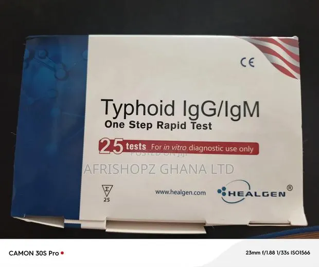 Typhoid Rapid Test Kit · Photo 1