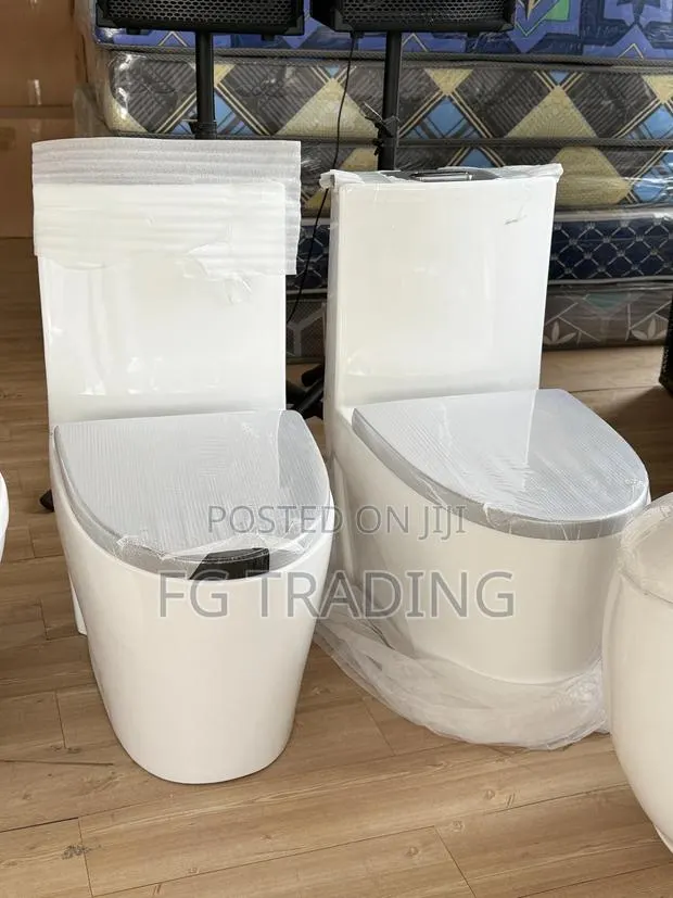 Combined Water Closet _ Colored Toilet Seat · Photo 1