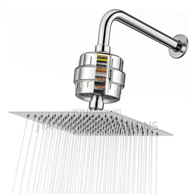 Shower Water Filter - Removes Itchiness, Dirt, Rust and Impurities