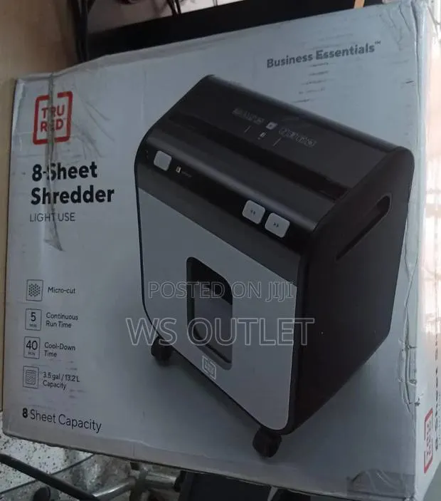 Sheet Paper Shredder From The Us · Photo 1