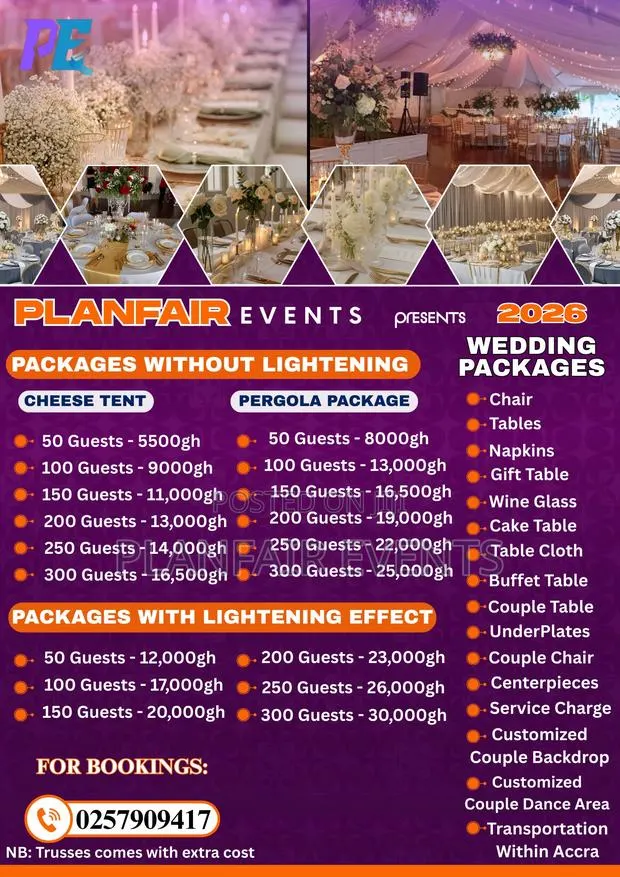 Wedding Packages 2026