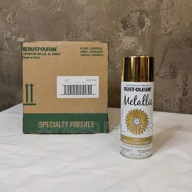 Gold Aerosol Spray Paint · Photo 1
