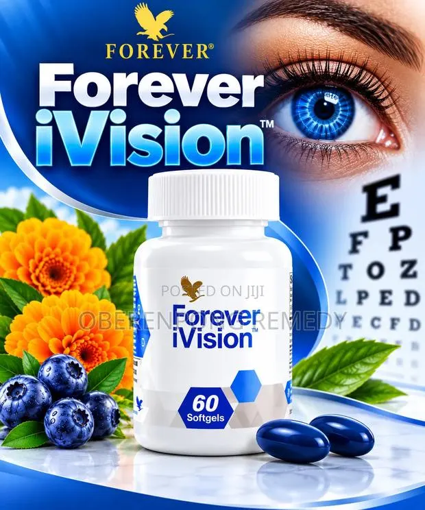 Forever iVision 60 Softgels – Eye Vision Support | Promo GH₵450 · Photo 1