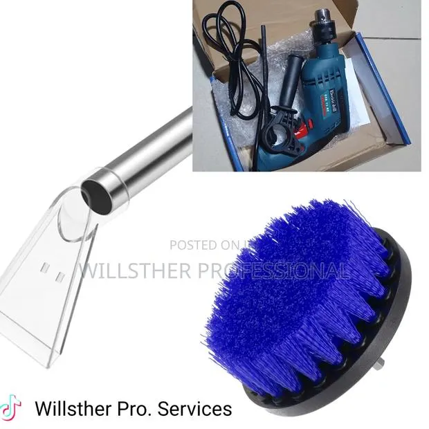 Drill Machine, Drill Brush and Sofa Nozzle · Photo 1