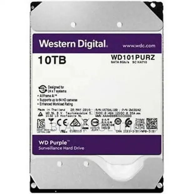 HDD Hard Drive Wd Purple 10tb · Photo 1