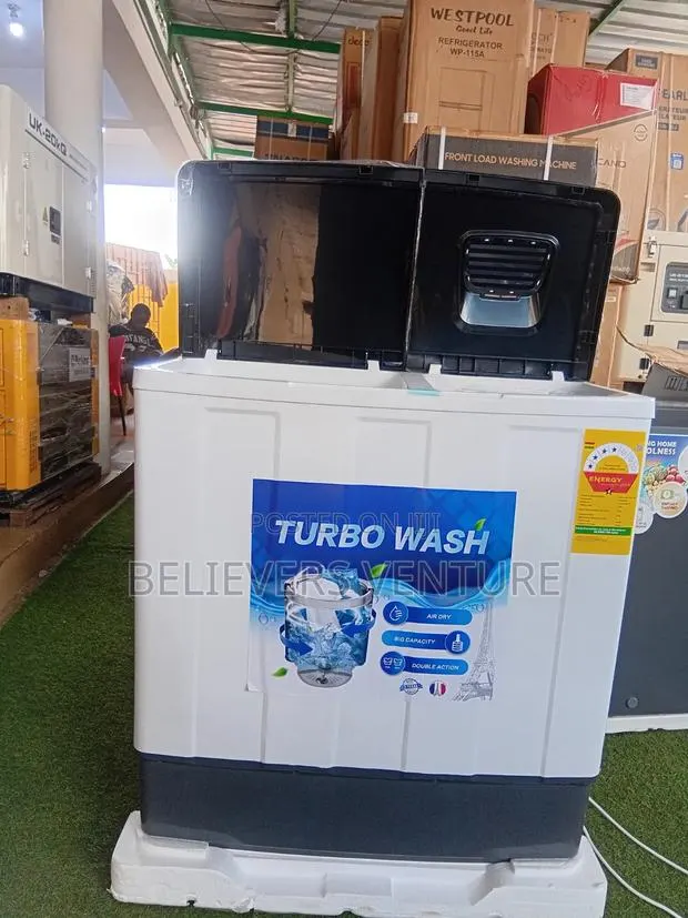 Flamino 12kg Automatic Washing Machine for Large Families 2kg · Photo 1