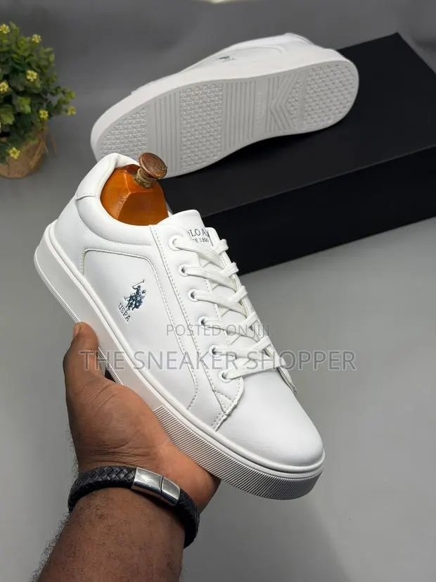 Ralph Polo Executive Sneakers All White · Photo 1