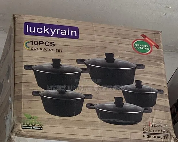 Highly Recommended Non-stick Cooking Pot (10pcs) · Photo 1