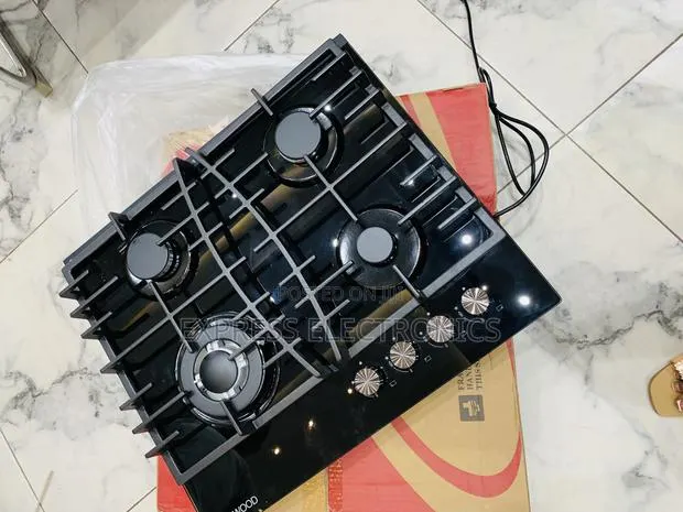 Amazing Deals Kenwood Gas Cooker Built in 4burner 60cm Black · Photo 1