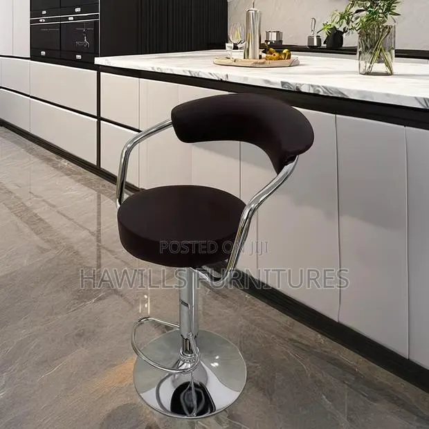 Leather Bar Stool · Photo 1