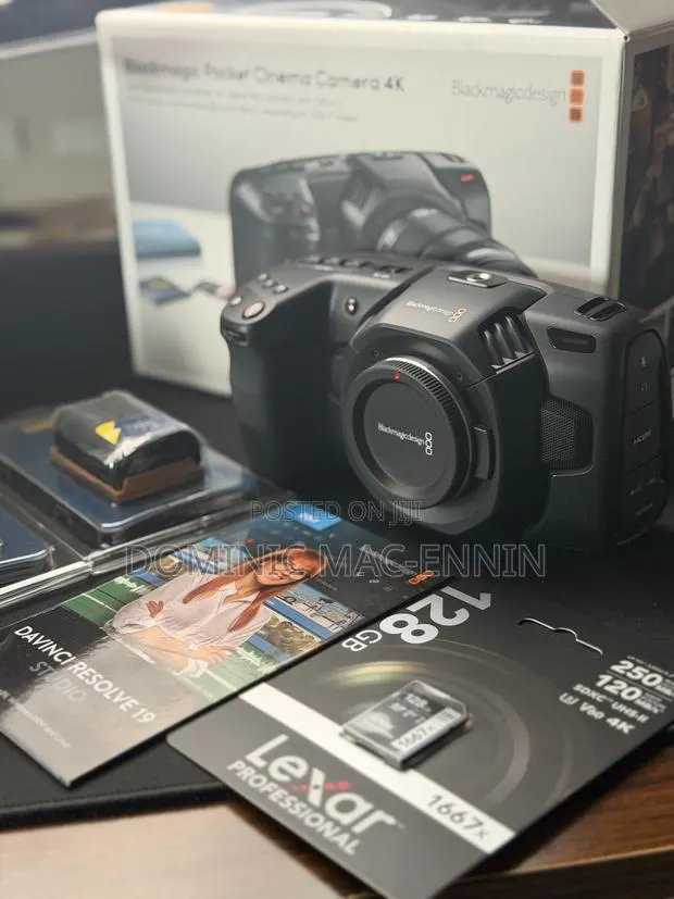 Black Magic Pocket Cinema — Body Kit or Lens + Media Bundle Options · Photo 1