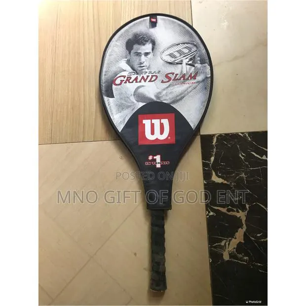 Wilson Sampras Grand Slam Tennis Racquet. 4 3/8 Grip. · Photo 1