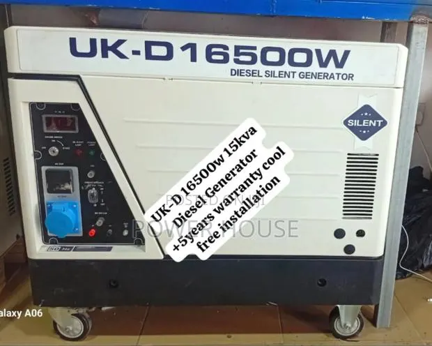 Thing Picker Uk-D 16500watts 15kva Diesel Generator Uk-D 15kva Silent · Photo 1