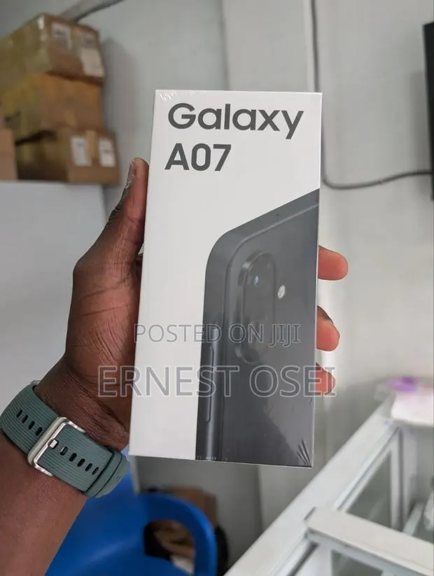 New Samsung Galaxy A07 4G 64 GB Black · Photo 1