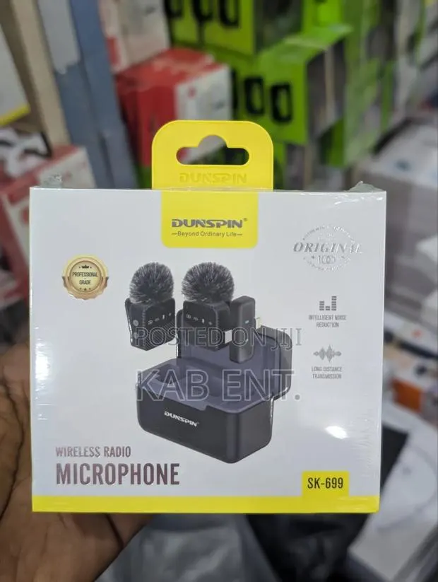 Dunspin Sk-699 Wireless Radio Microphone · Photo 1