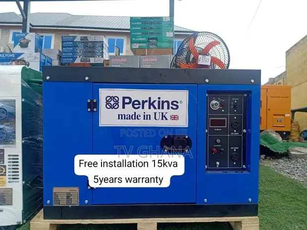 Perkins 15kVA Genset – Reliable Electricity Backup for Home, 15kva · Photo 1