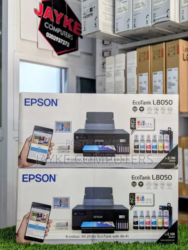 Epson Ecotank L8050 Photo Printer · Photo 1