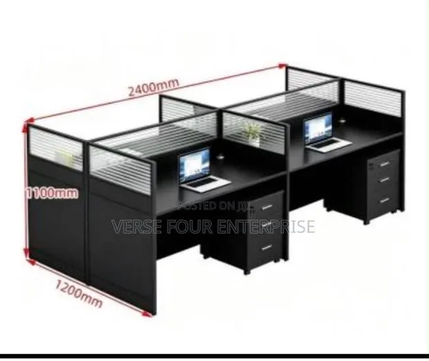 4-Seater/ 4 in 1 Office Workstation